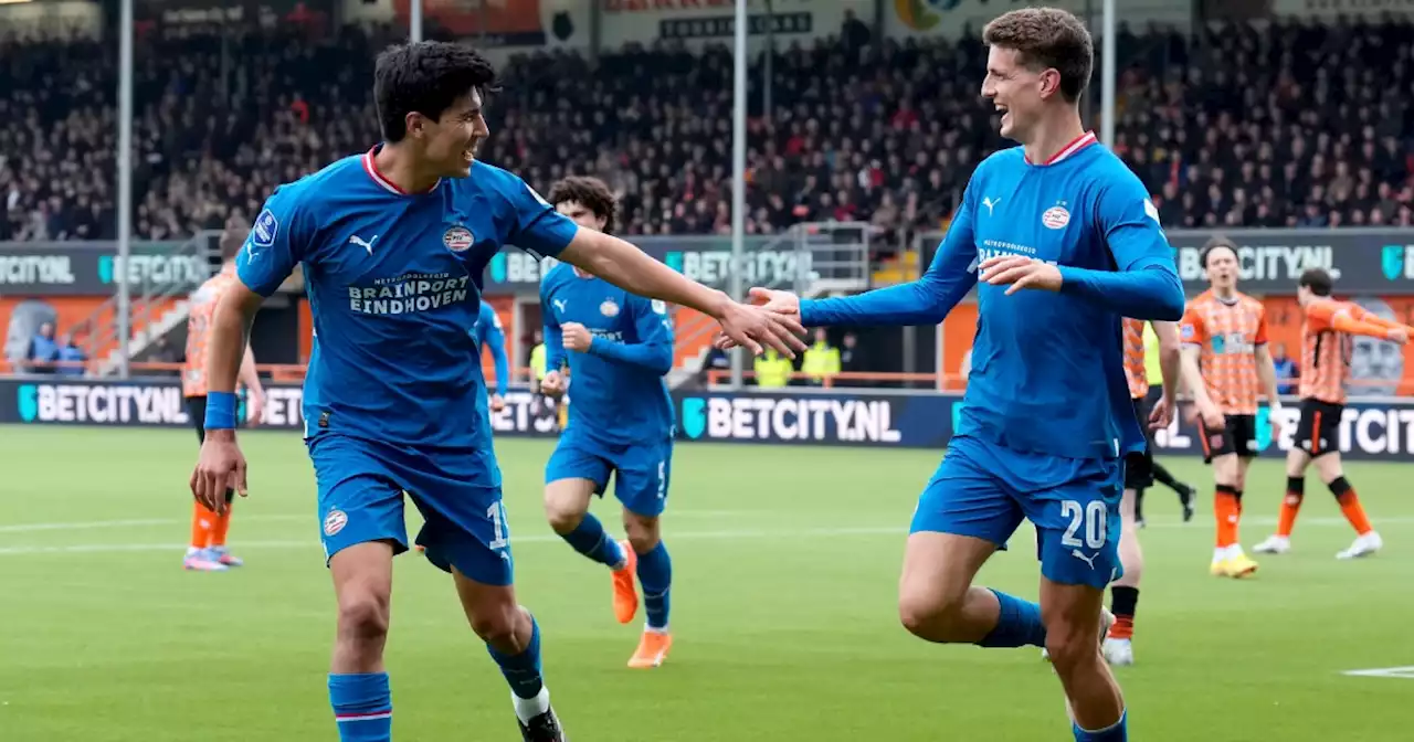 ¡Con Erick Gutierrez todo el partido y asistencia incluida! PSV ganó y no se rinden en la Eredivisie