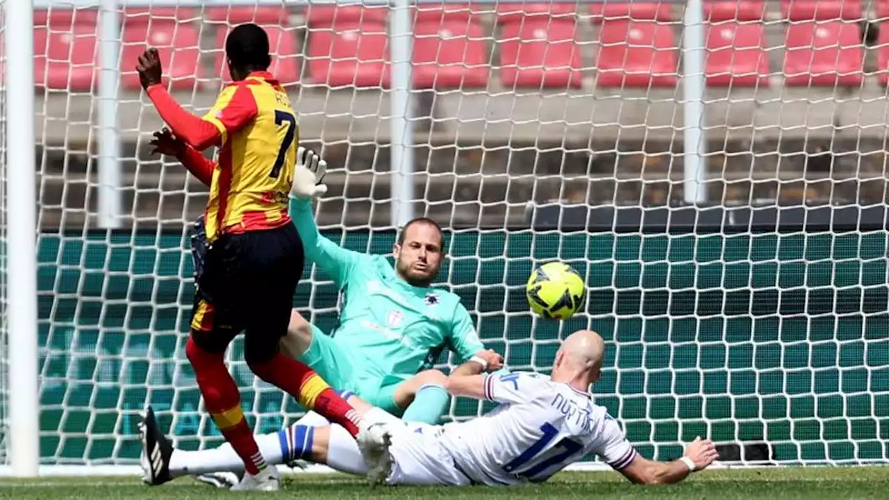 Lecce-Sampdoria, le pagelle: Ceesay si sblocca, 7. Lammers impalpabile: 4,5