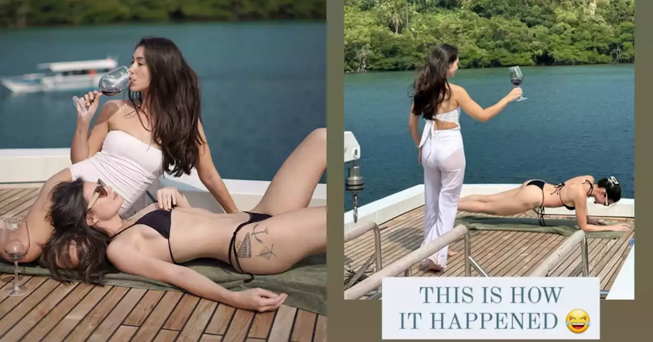 LOOK: Rhian Ramos shares hot bikini photo and hilarious behind-the-scenes shot