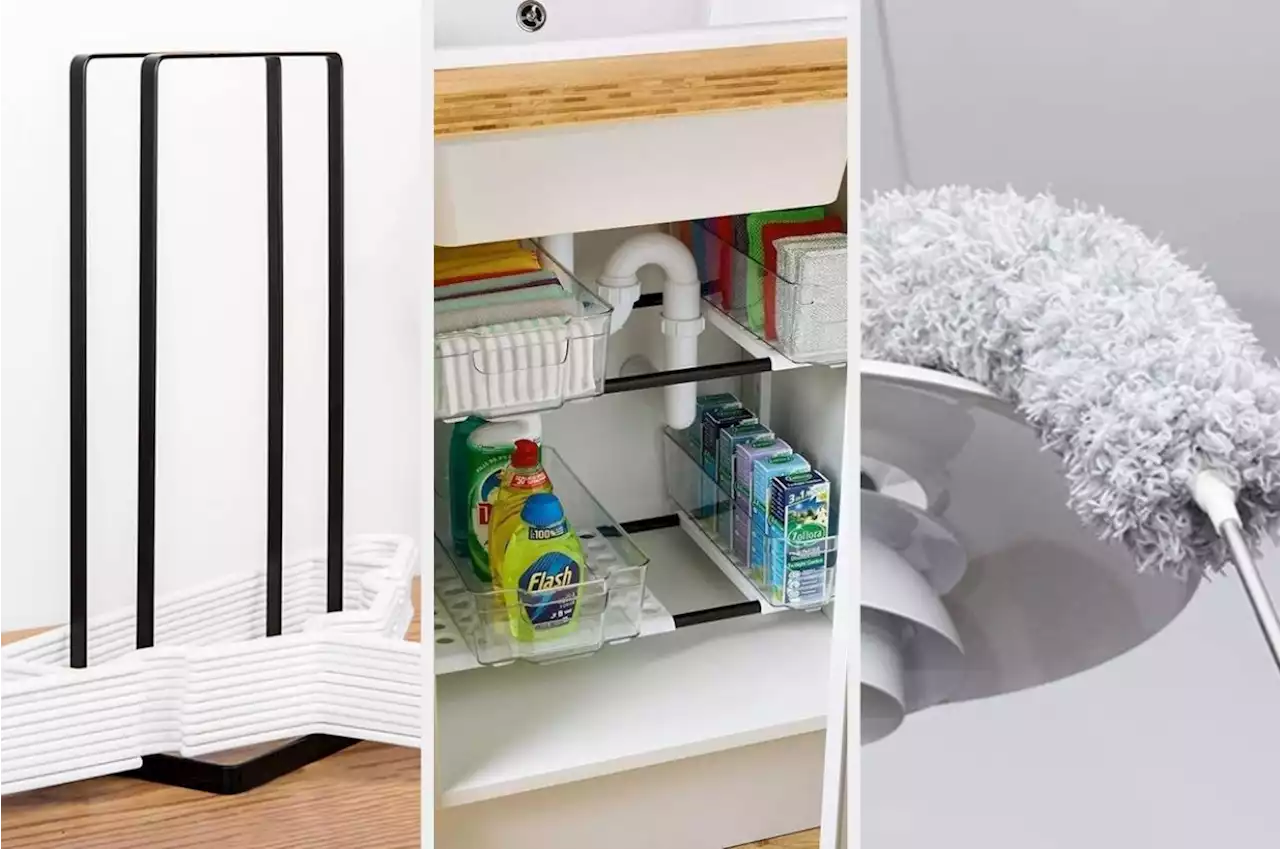 If Your Home Isn’t Filthy, Just Untidy, Here Are 21 Products That Will Clear Up All The Mess