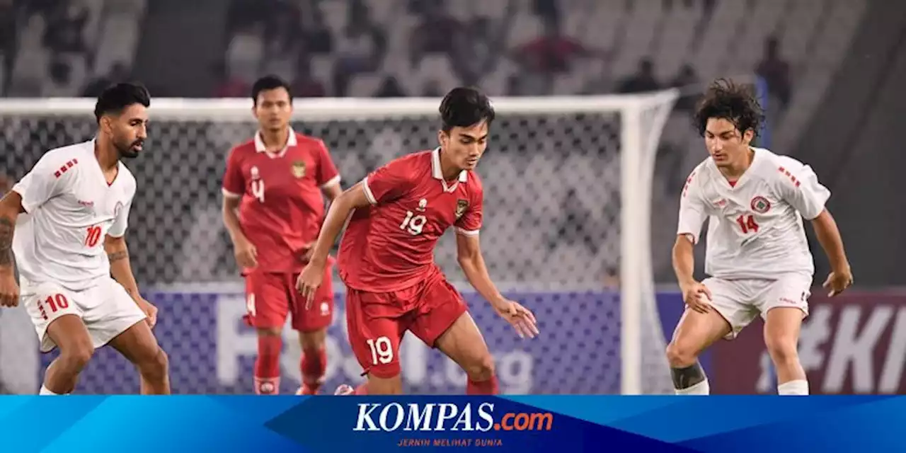 Jadwal Siaran Langsung Timnas U22 Indonesia Vs Lebanon Malam Ini