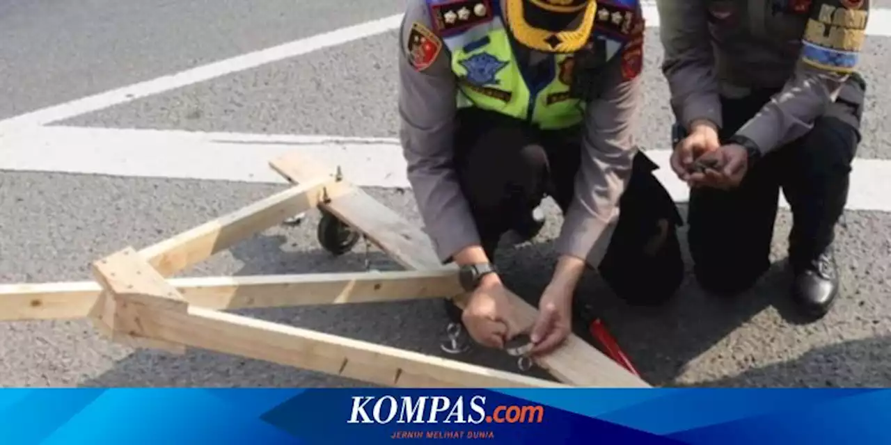 Ada Video Viral Kendaraan Terkena Ranjau Paku, Polres Karawang Sisir Jalan Tol Japek