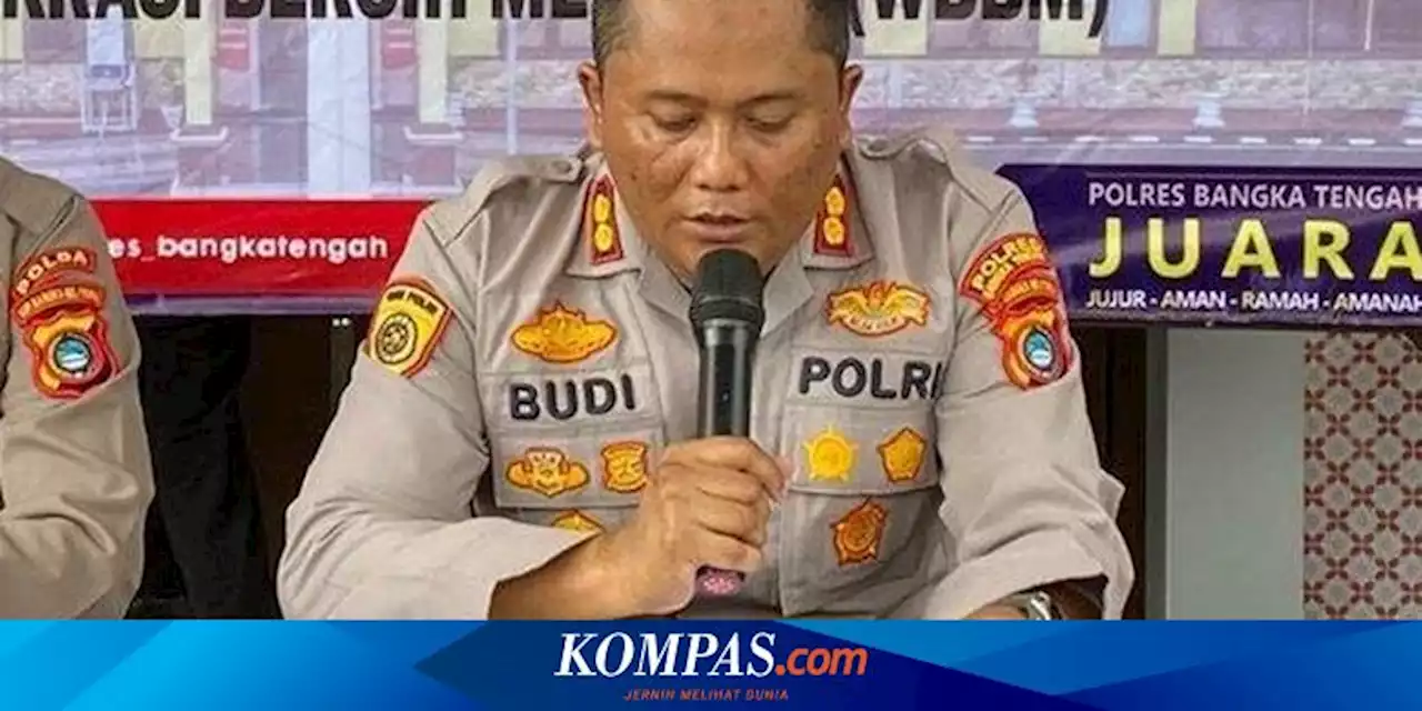 Kapolres Bangka Tengah Sebut Uang Rp 850 Juta yang Dicuri Ajudannya adalah Uang Pinjaman Sang Istri