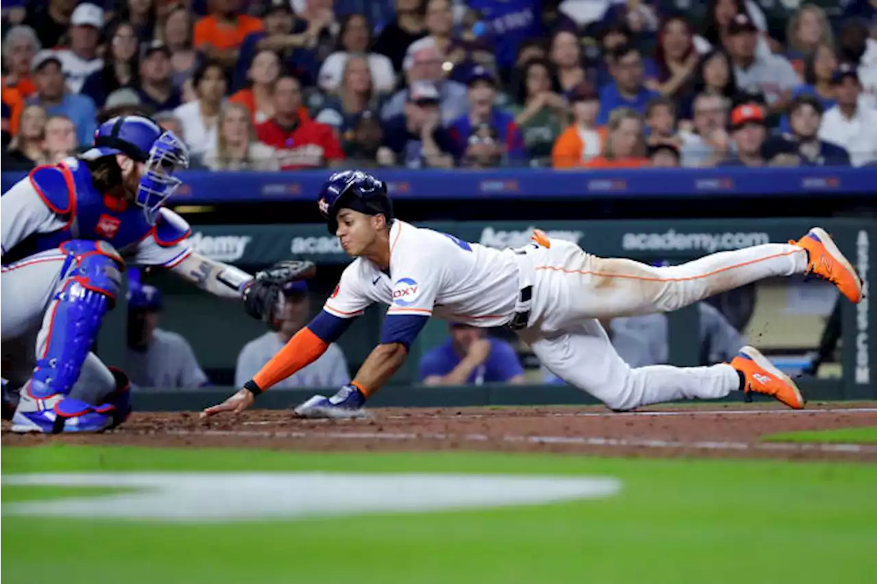 Alvarez has 3 RBIs, Brown solid as Astros beat Rangers 8-2