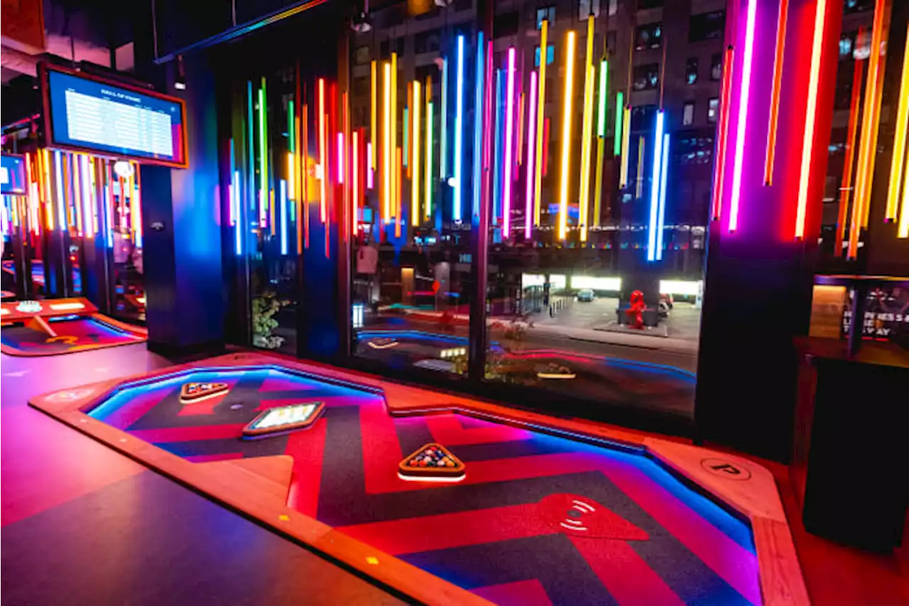 Upscale miniature golf experience Puttshack opening first Texas location in downtown Houston