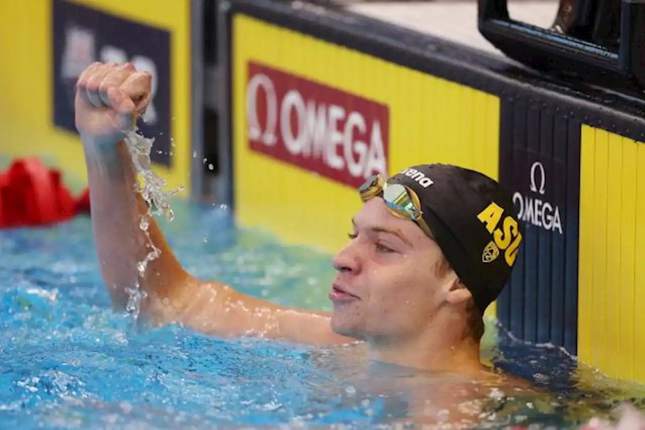 À Westmont, Léon Marchand efface Michael Phelps des tablettes du circuit Pro Series sur 200 m 4 nages