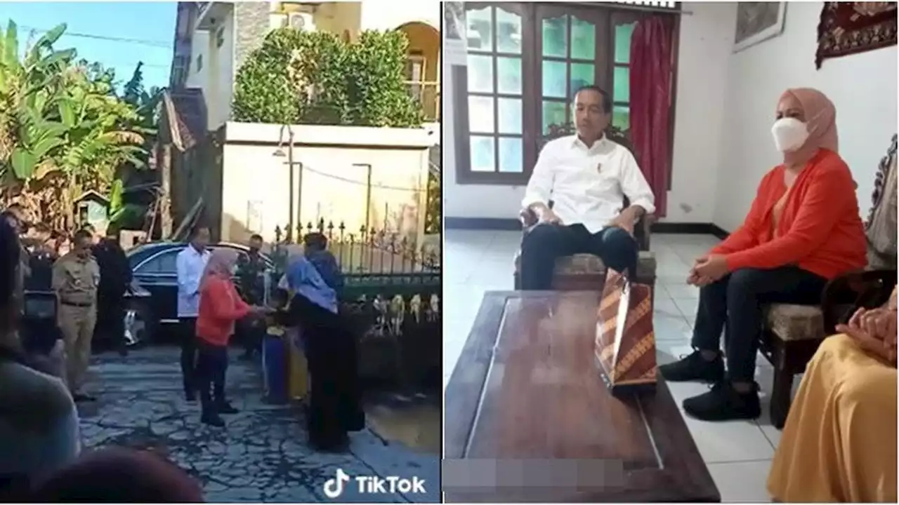 6 Momen Jokowi Takziah ke Rumah Sahabat di Boyolali, Teman Merintis Usaha Mebel