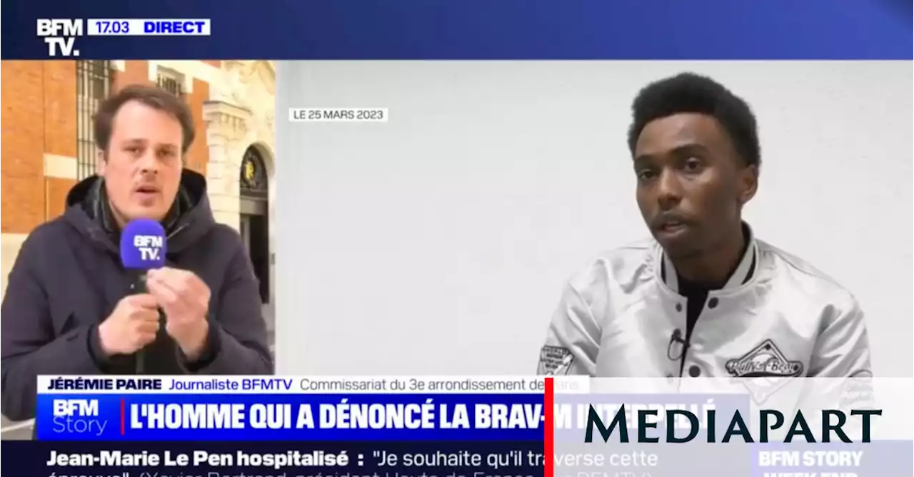 Victime de la BRAV-M, Souleyman de nouveau interpellé et sali à la télé