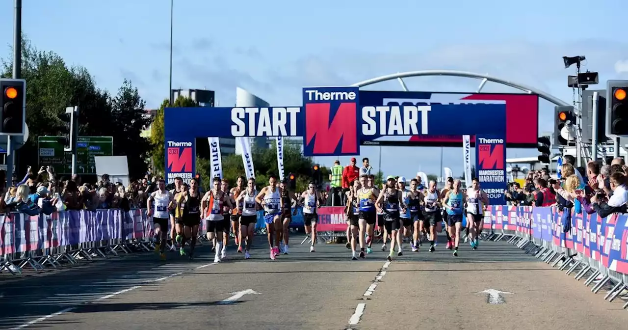 LIVE: Manchester Marathon updates as thousand take on race around city