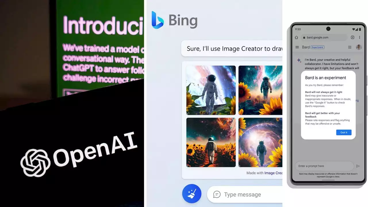 Las diferencias entre las respuestas de la IA de OpenAI, Microsoft y Google | Minuto30