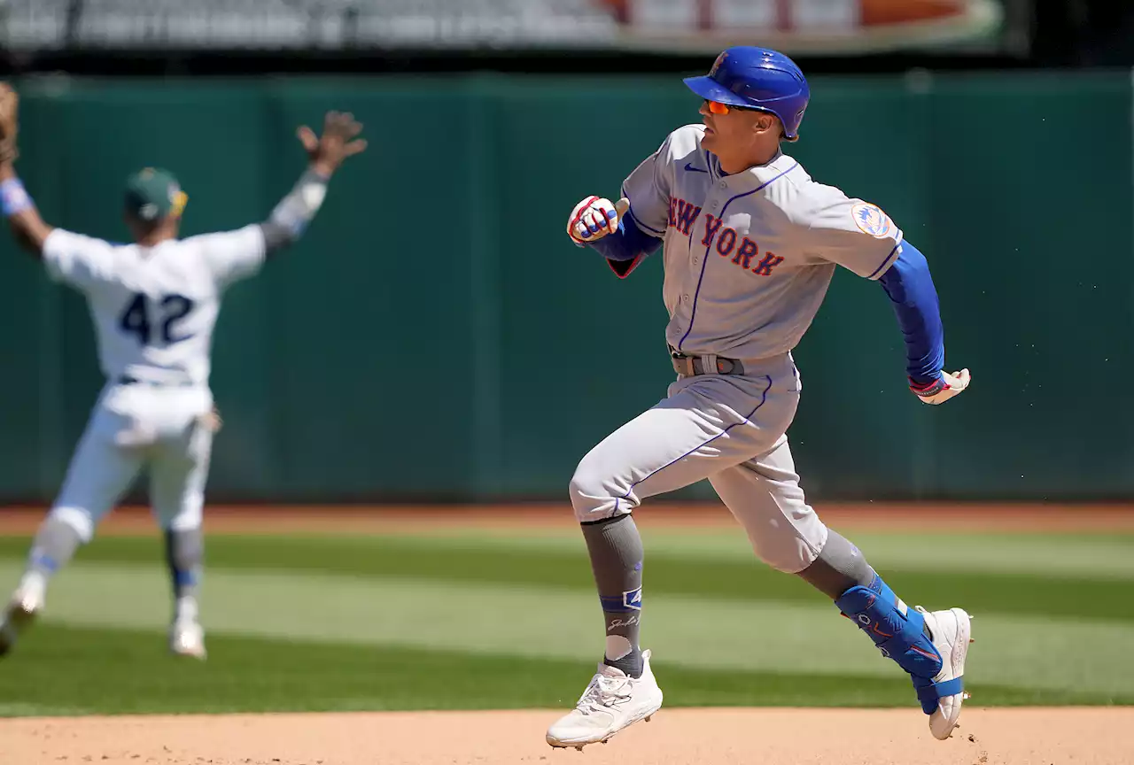 Canha HR, Nimmo RBI Double Spark Mets Past Athletics 3-2