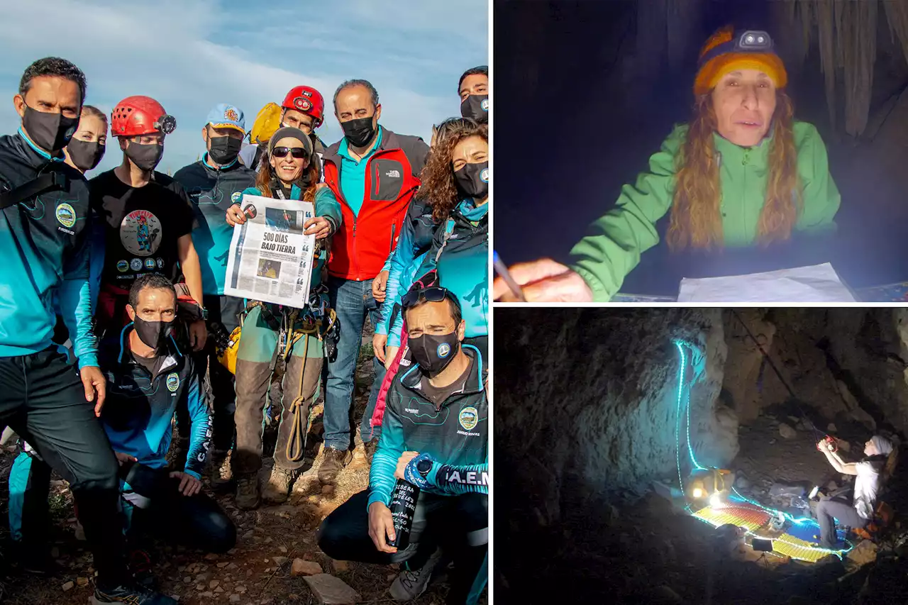 Elite mountaineer emerges from cave after nearly one and a half years alone underground