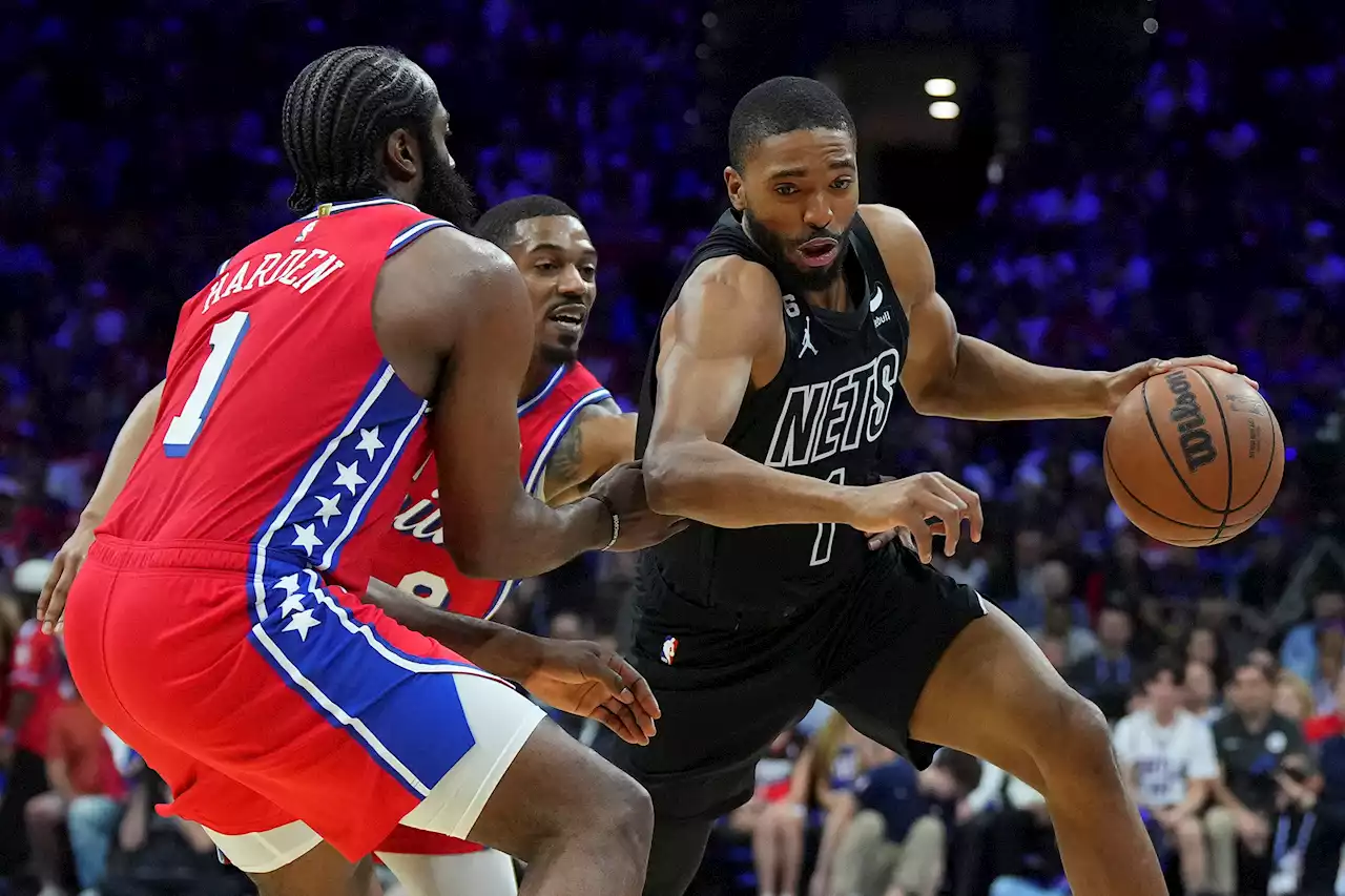 Nets’ Mikal Bridges shut down by 76ers after dominant first half