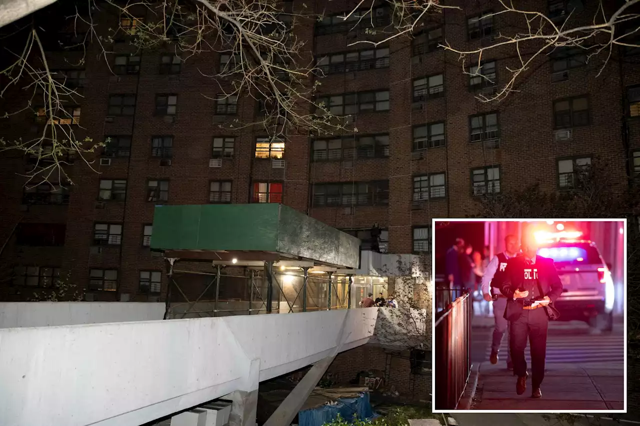 Person dead after found hanging from side of building in Queens