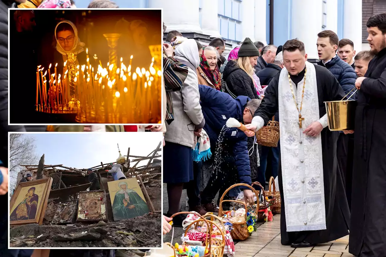 Ukraine, Russia exchange POWs as Orthodox Christians celebrate a subdued Easter holiday