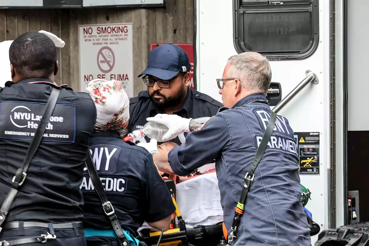 Young girl falls from sixth floor window of NYC building