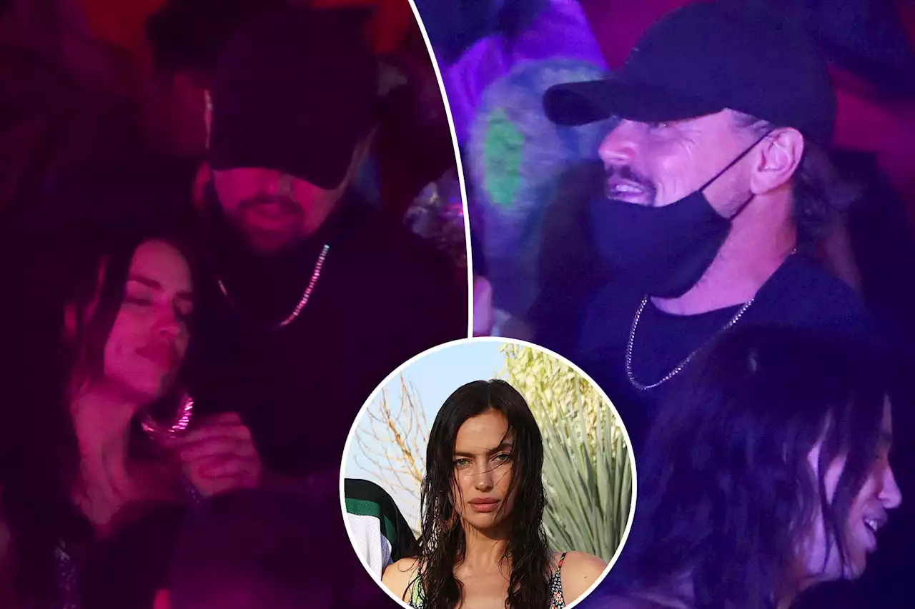 Leonardo DiCaprio spotted with Bradley Cooper’s ex Irina Shayk at Coachella