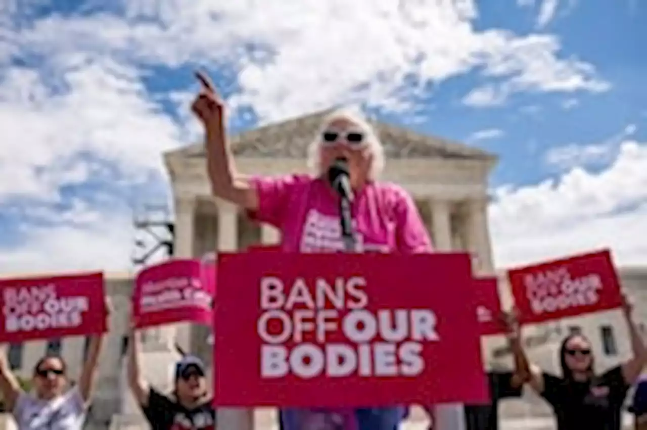 Protesters gather at Supreme Court to blast judge’s abortion pill ruling