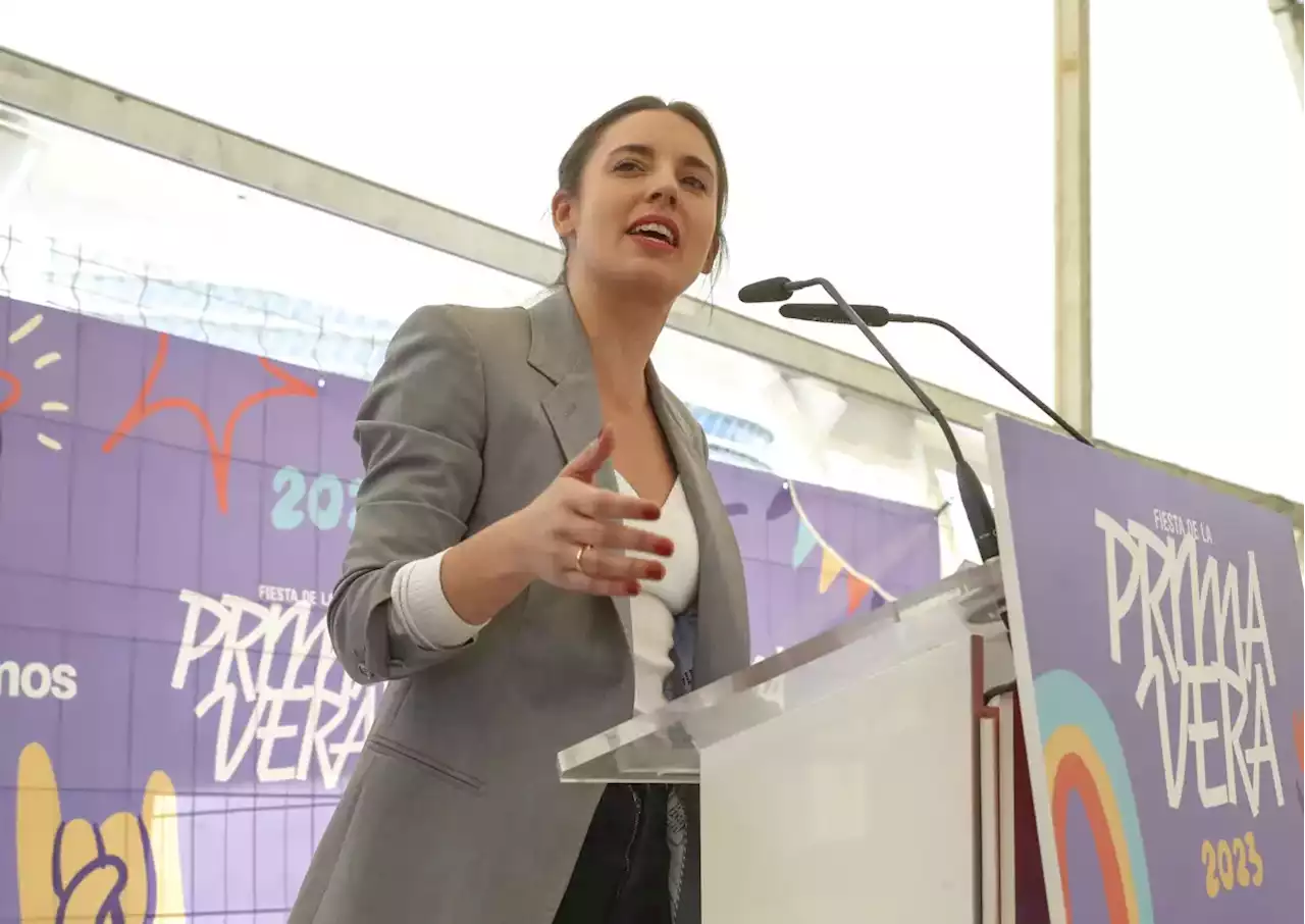 Irene Montero: 'Yo sí soy mujer de; soy mujer de Ione Belarra y soy mujer de Podemos y estoy orgullosa'