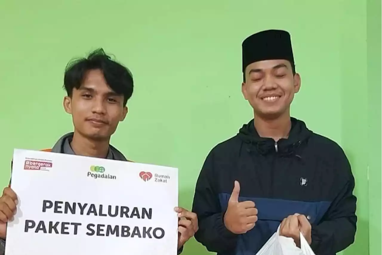 Pegadaian Cabang Ulak Karang dan Rumah Zakat Salurkan Paket Sembako untuk Garin Masjid |Republika Online