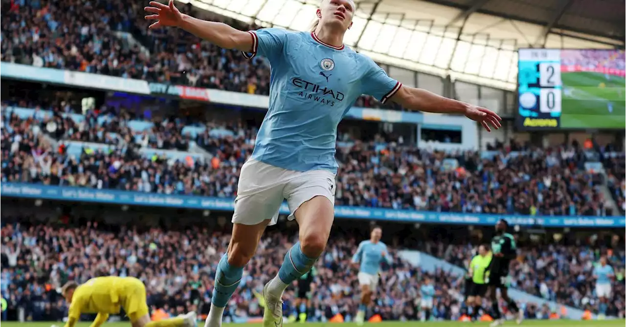 Haaland's records are good for Manchester City, says Guardiola