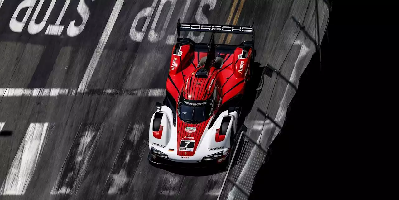 Porsche Win Long Beach IMSA Round After Taylor's Late Crash