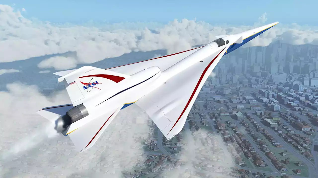 NASA’s Quesst Mission: X-59 Quiet Supersonic Technology Aircraft Gets Its Tail