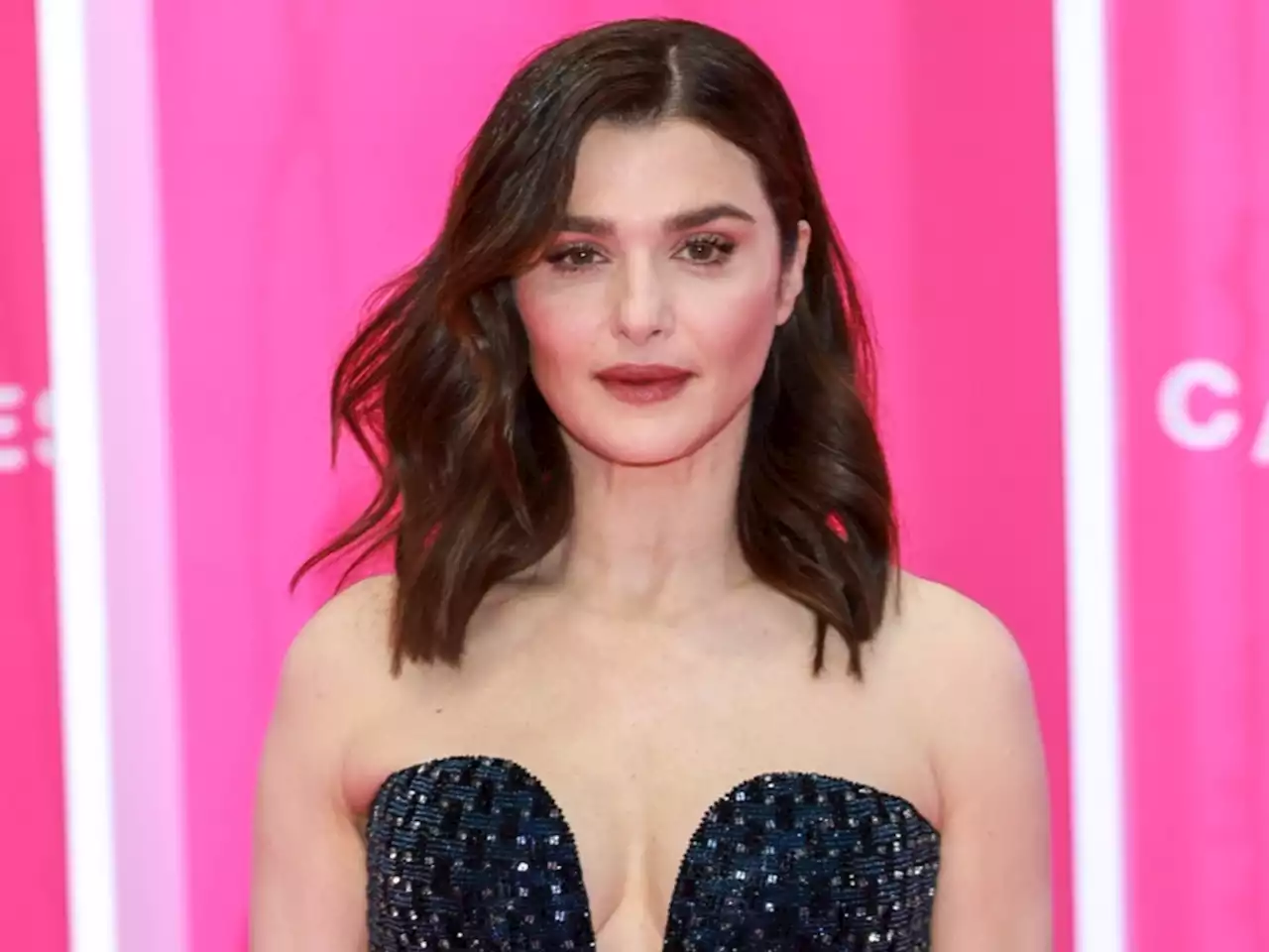 Rachel Weisz Stole the Show in This Sparkling Blue Gown for This Super-Rare Red Carpet Appearance