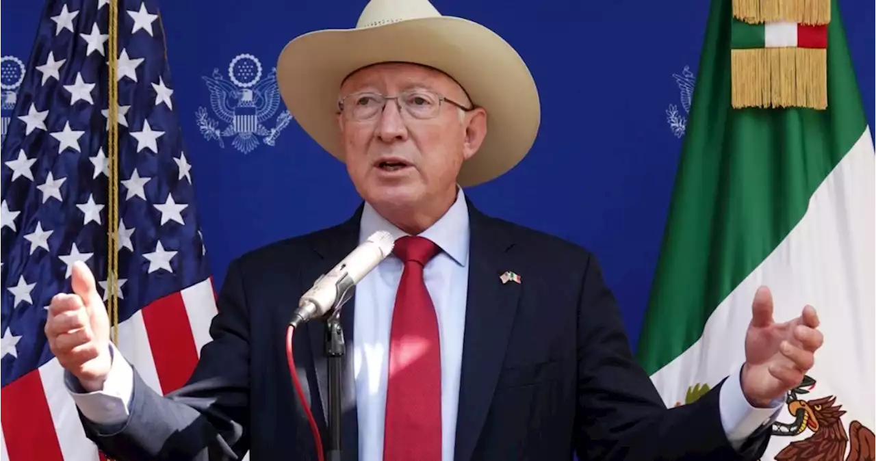 Ken Salazar: México y EU combaten drogas y armas; extradición de Ovidio sigue en pie