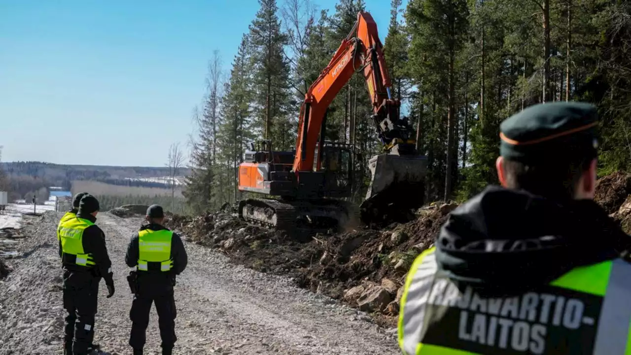 NATO member Finland breaks ground on Russia border fence