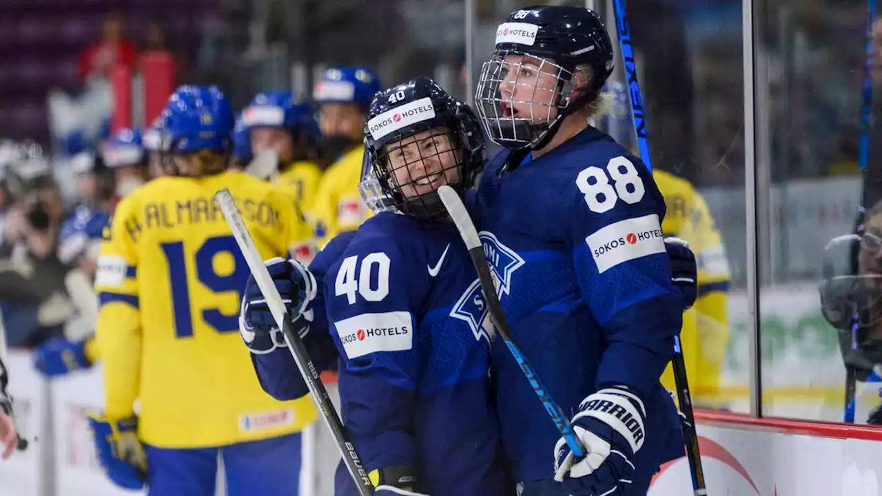 Ishockey: Finland blev för svårt – Sverige kvar i den oseedade B-poolen