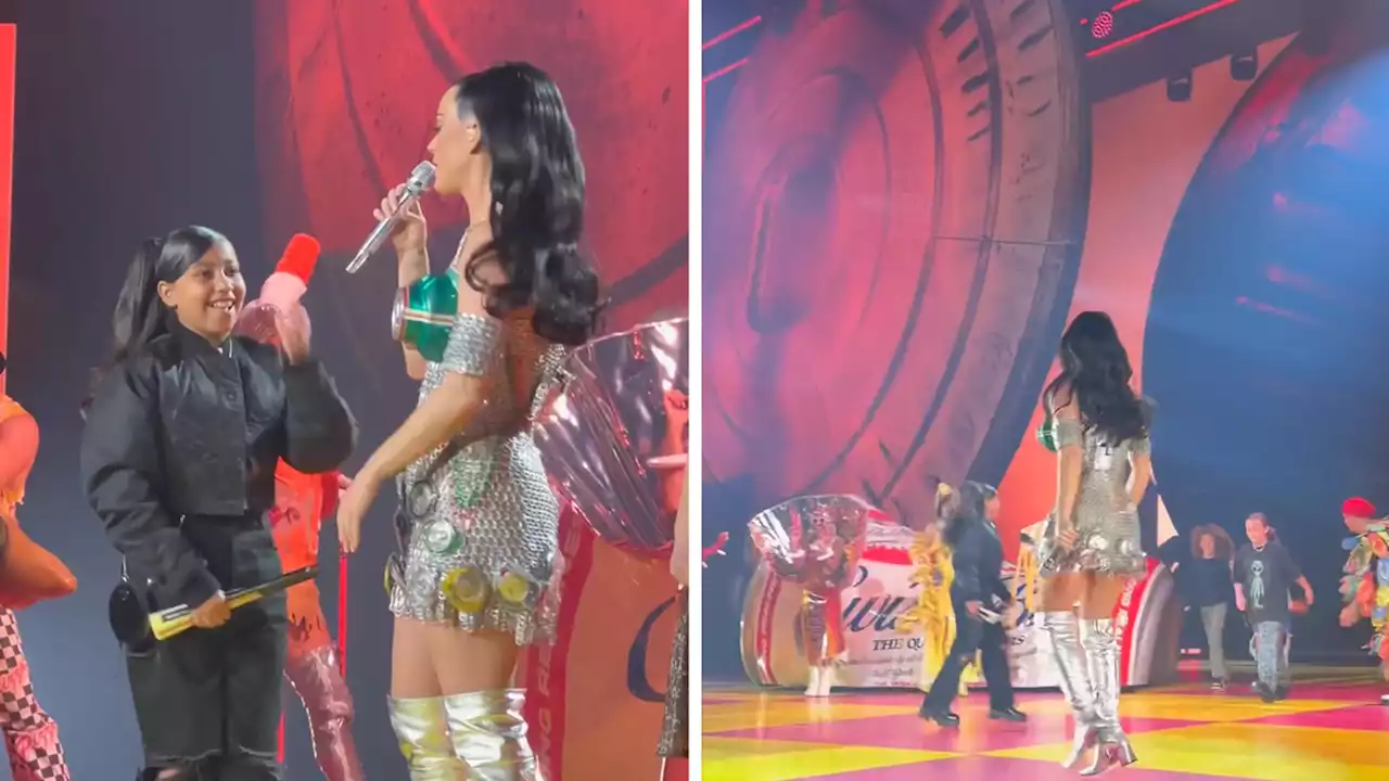 Katy Perry Brings North West On Stage to Dance As Kim Kardashian Watches