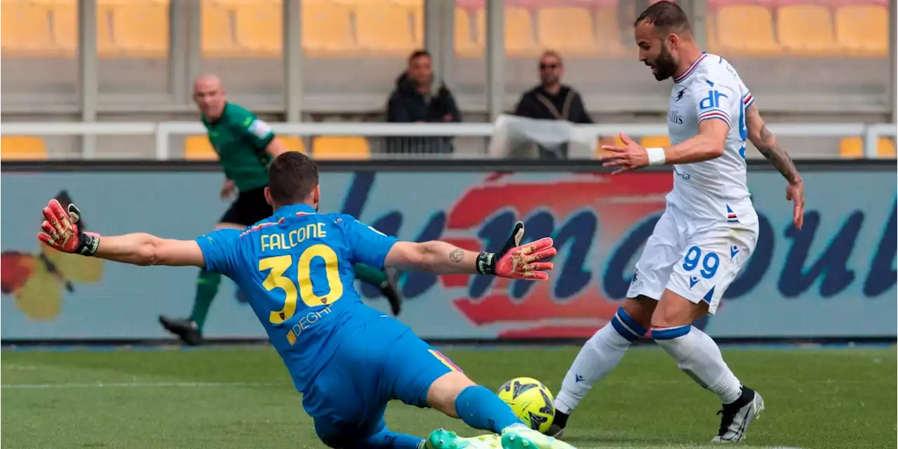 Lecce-Sampdoria 1-1: prima Ceesay, poi Jesé entra e segna