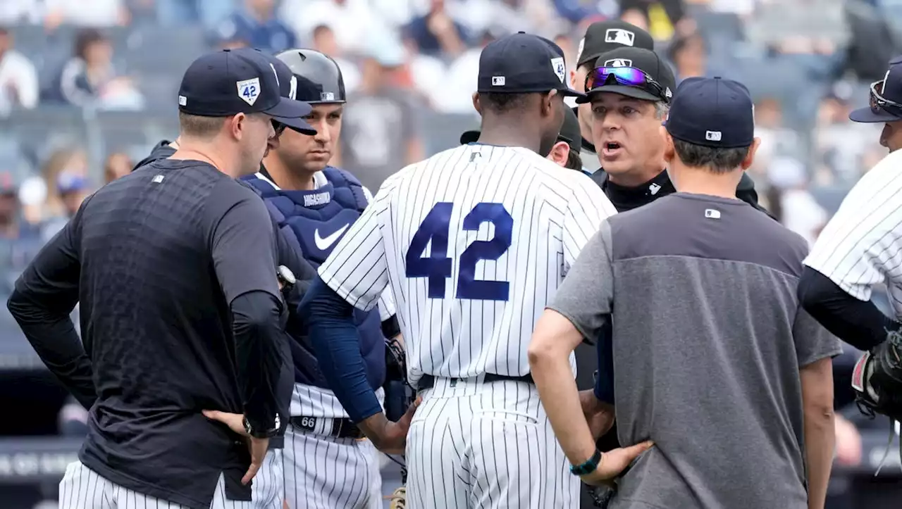 New York Yankees starter Domingo German questioned by Minnesota Twins for illegal substance