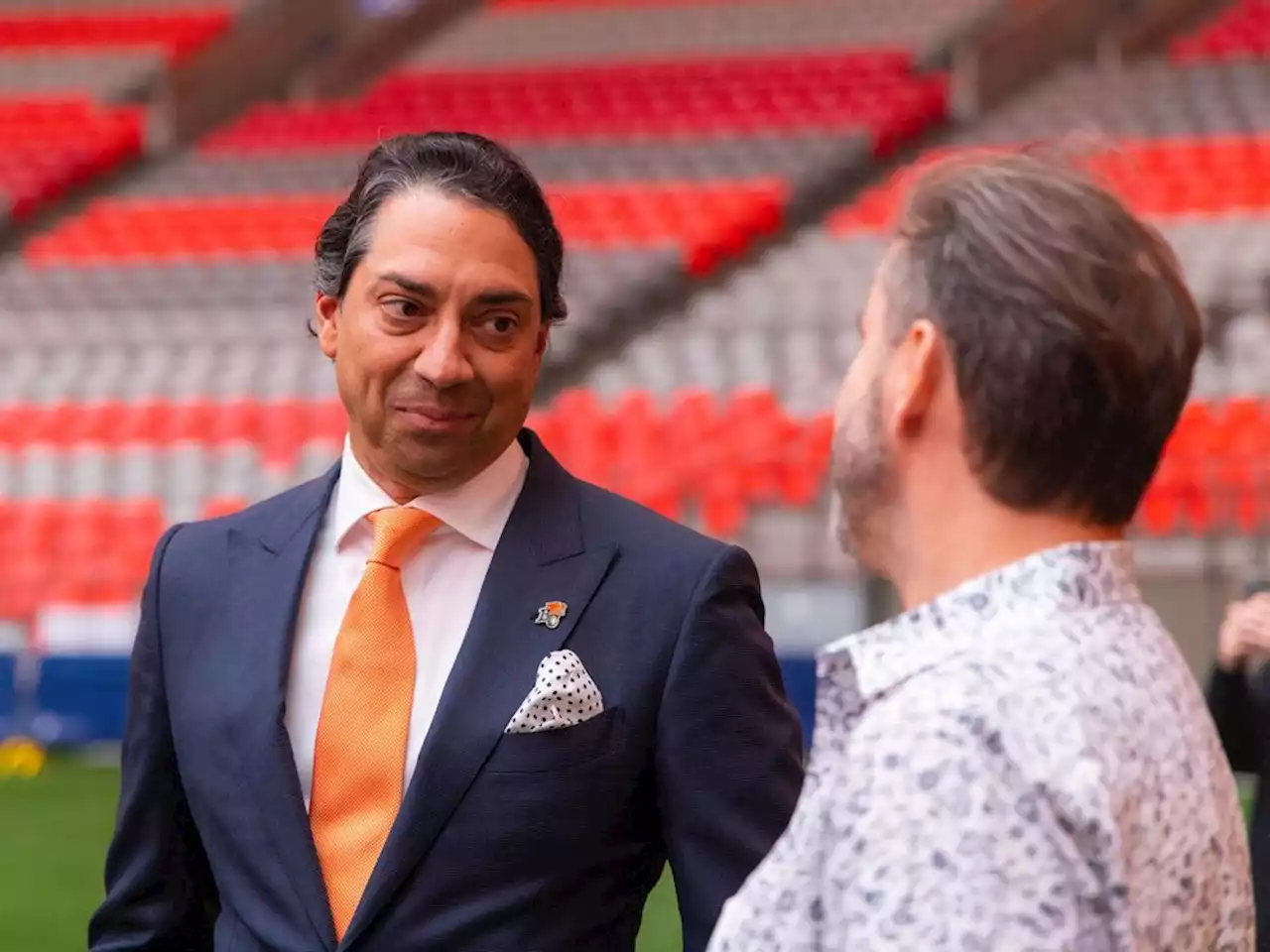 B.C. Lions owner Amar Doman pledges financial support to put SFU football back together again