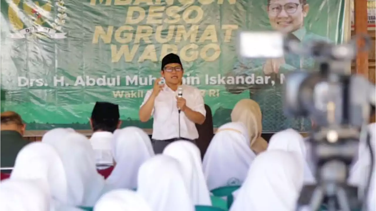 Cak Imin: Saya dan PKB akan Perjuangkan Dana Desa Naik 5 Kali Lipat Jadi Rp5 M