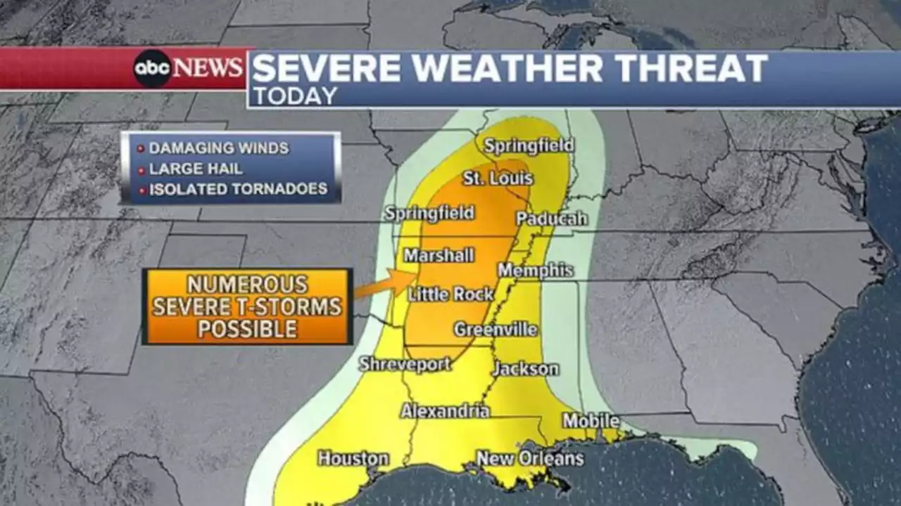 26 million Americans under severe weather threat Saturday