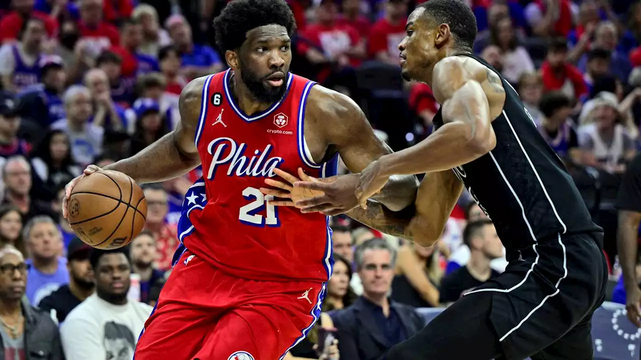 76ers thrive in the zone — the strike zone — in opening statement against Nets