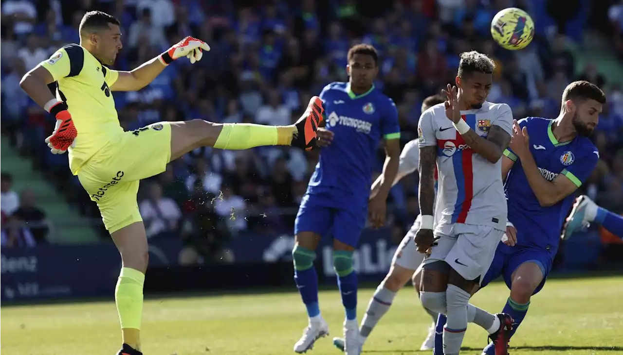 Barcelona volvió a irse en blanco en su visita al Getafe