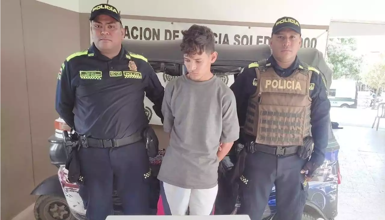 Policía recupera motocarro, captura al presunto autor del robo y le incautó un arma