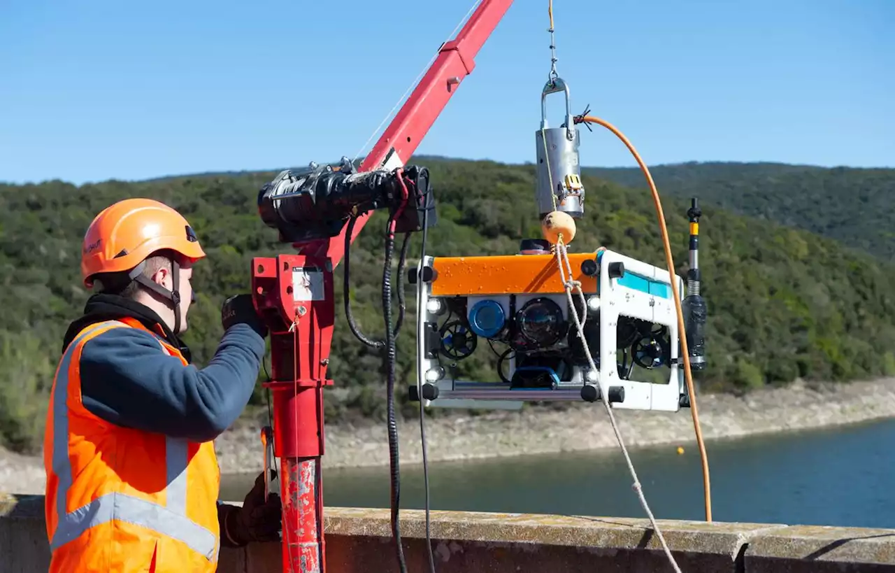 Dans l’Hérault, un barrage passé au peigne fin par des robots subaquatiques