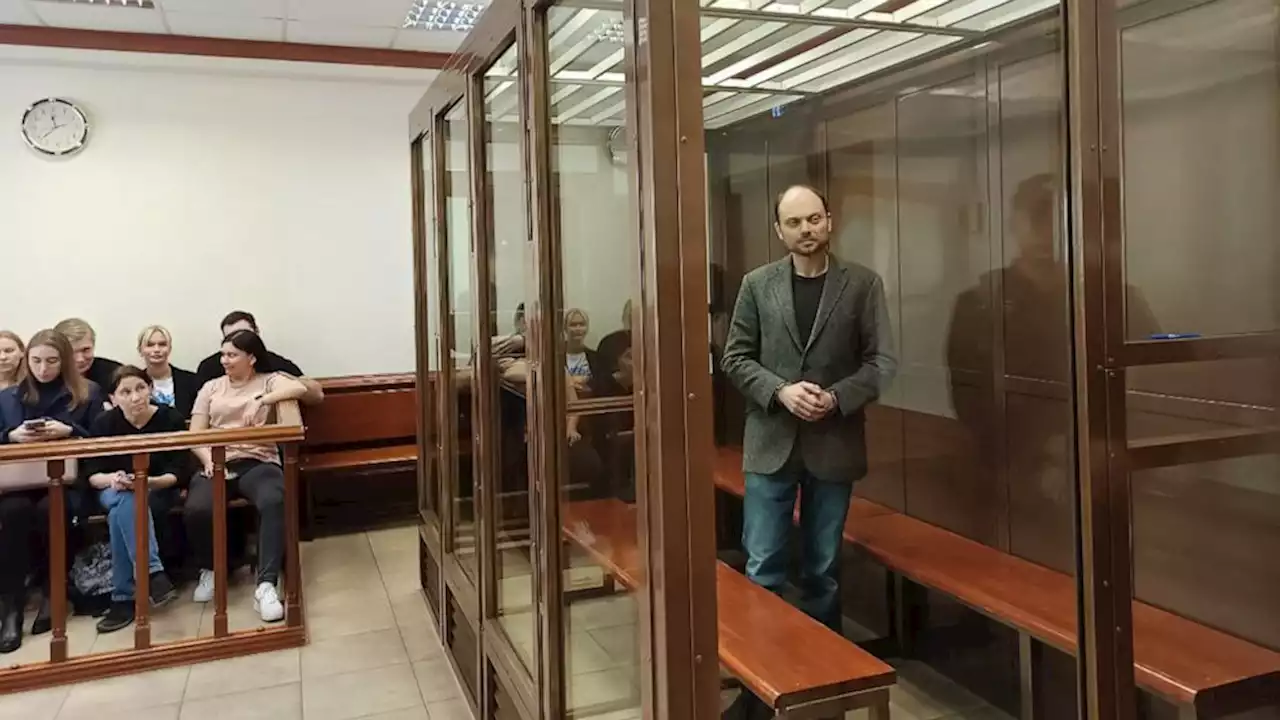 Top Putin critic Vladimir Kara-Murza, who survived 2 poisonings, jailed for 25 years