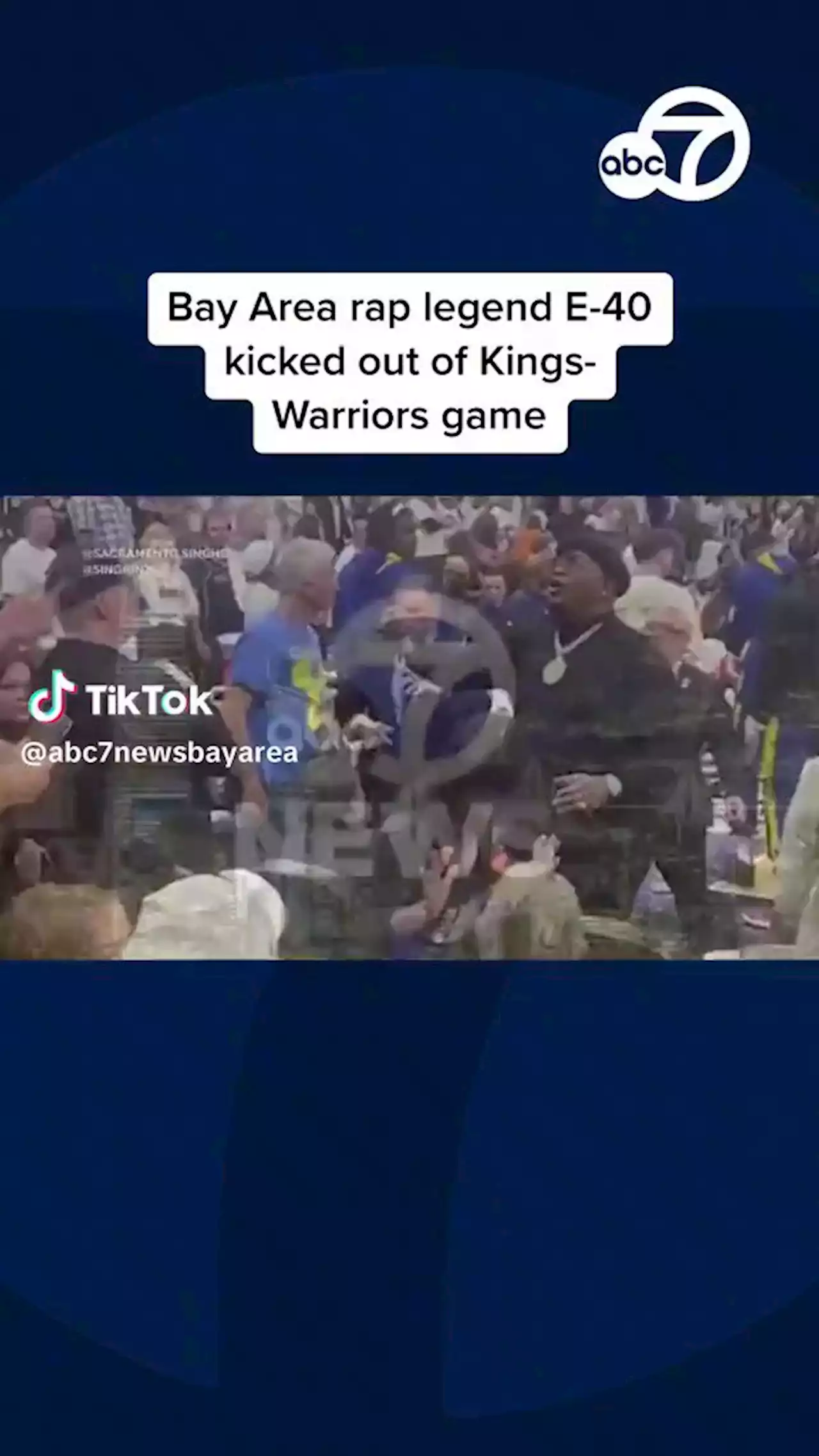 Witness recalls moments leading up to E-40's ejection from Kings-Warriors game in Sacramento