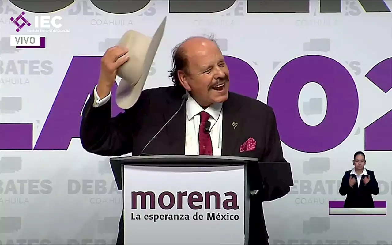 Candidato de Morena pide ir al baño durante debate en Coahuila