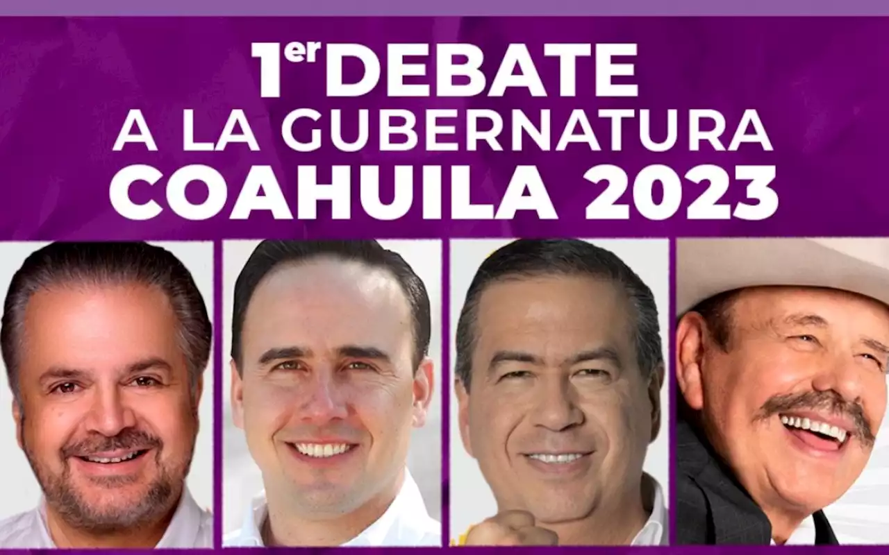 En Coahuila se lleva a cabo primer debate de candidatos a gobernador