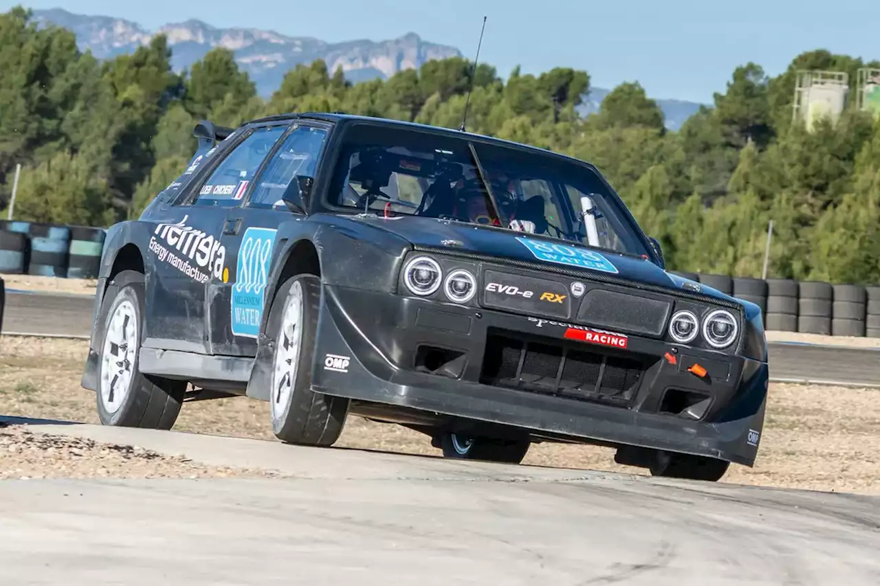 Lancia Delta Integrale returns as 662bhp EV rallycross weapon | Autocar