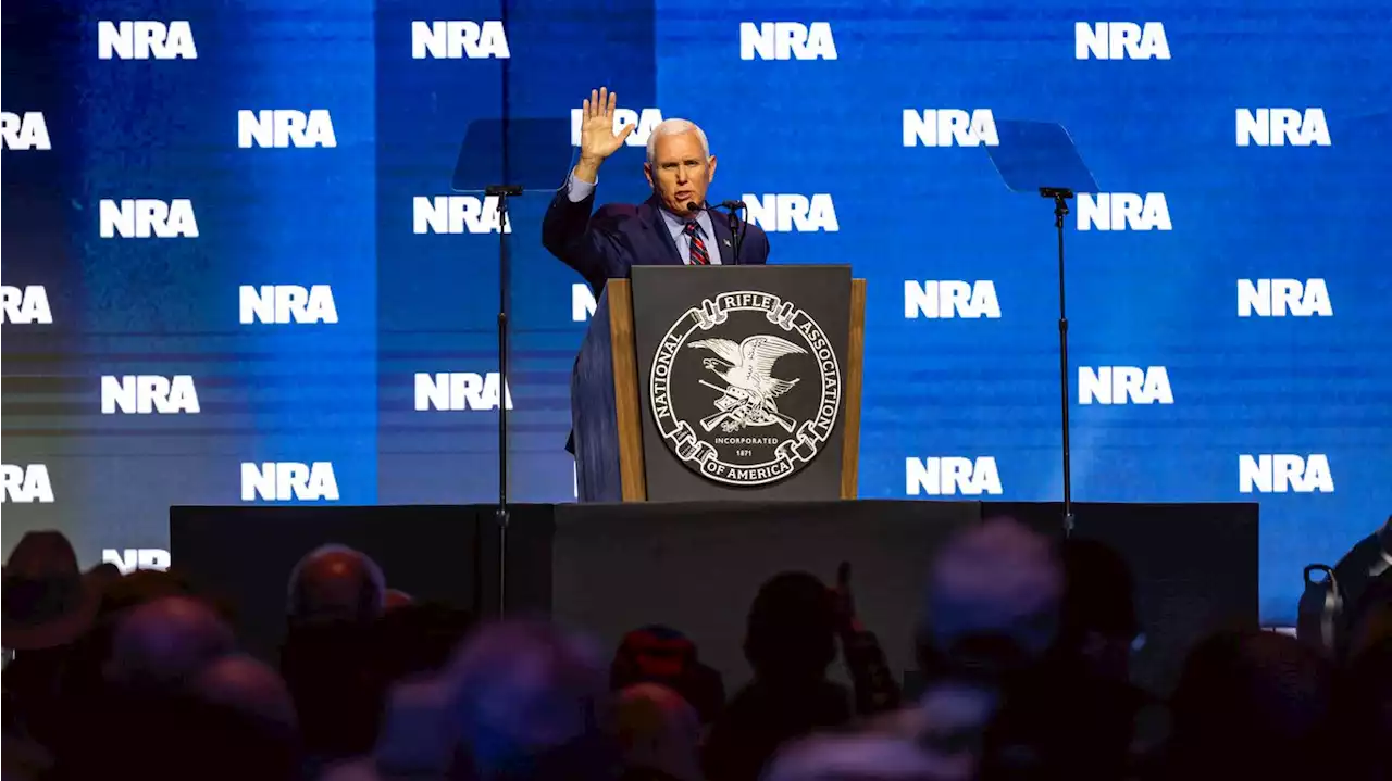 Pence booed at NRA Convention