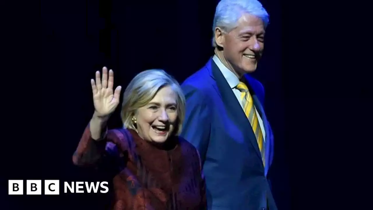 Good Friday Agreement: Bill and Hillary Clinton attend peace conference