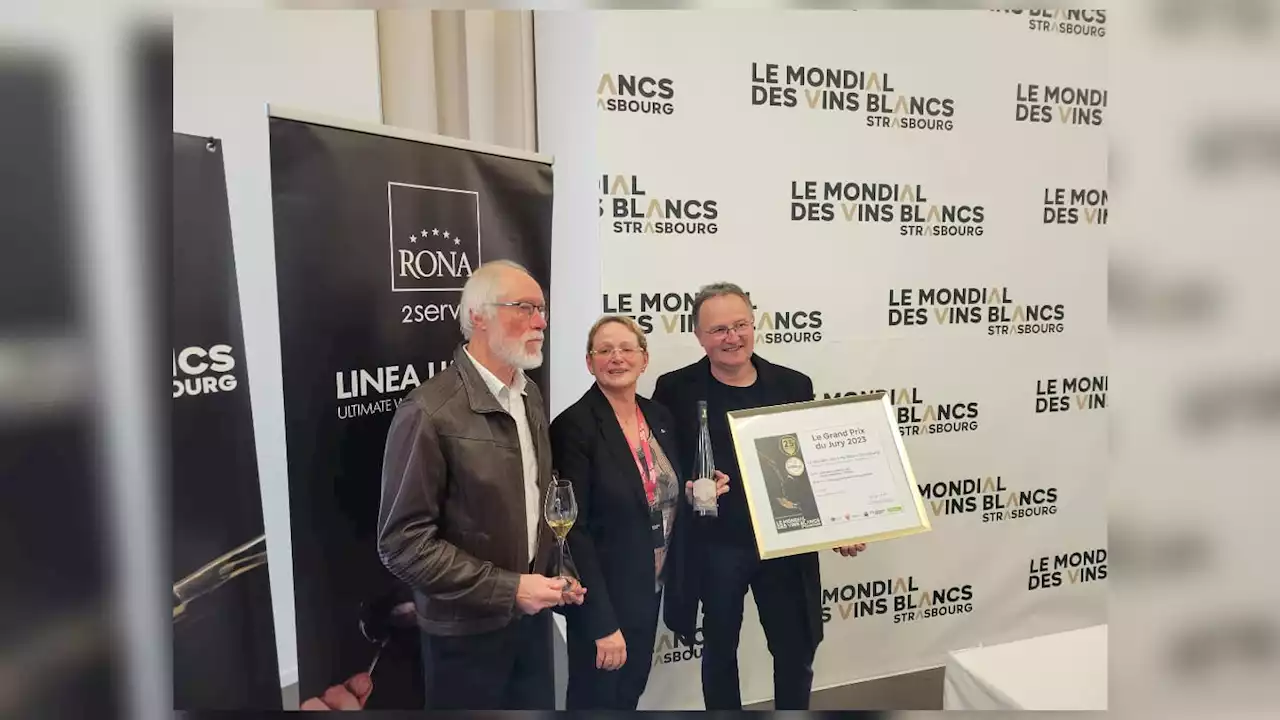 Strasbourg: le domaine Xavier Muller remporte le grand prix du jury du mondial des vins blancs