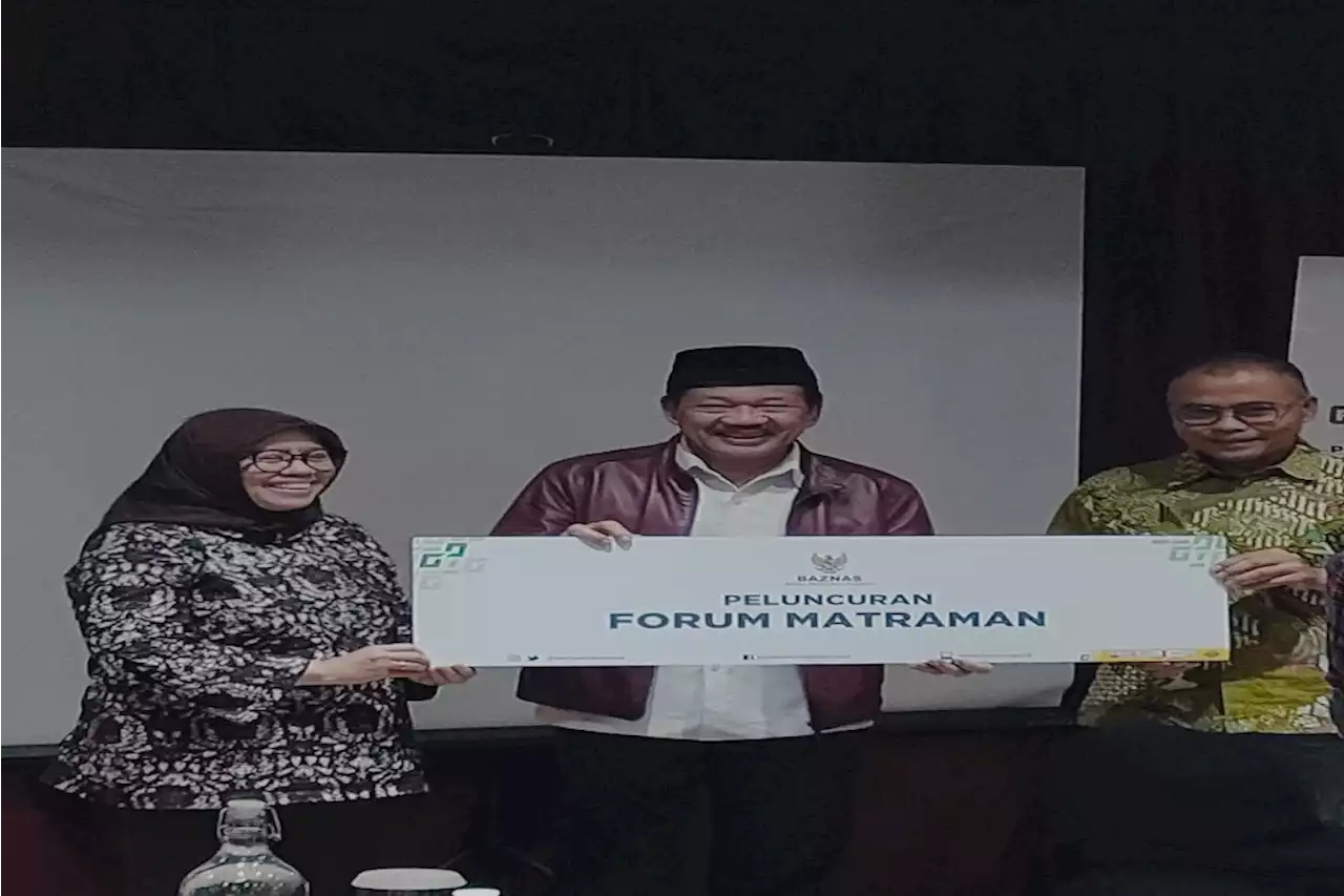 Baznas Luncurkan Forum Matraman, Bahas Potensi Triliunan Dana Zakat